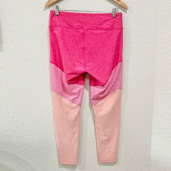 Out door voices colorblock pink high waisted leggings womens size XL - Picture 6 of 9